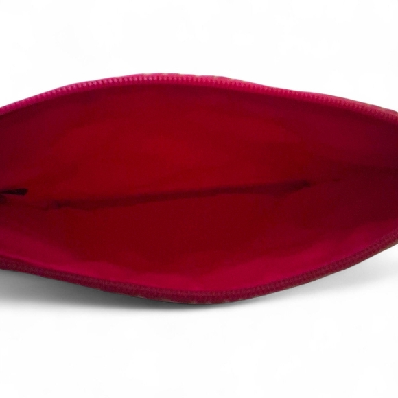 Dooney & Bourke Quilted Double Zip Crossbody – Pink Swirl Logo - Picture 9 of 13